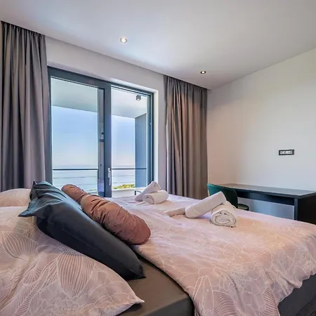 Villa Ziganto With A View Of The Kvarner Bay Abbazia