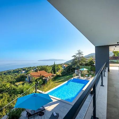 Ziganto With A View Of The Kvarner Bay オパティヤ