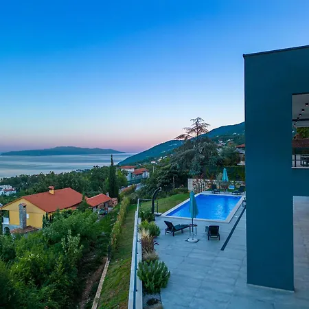 Ziganto With A View Of The Kvarner Bay 빌라 오파티아