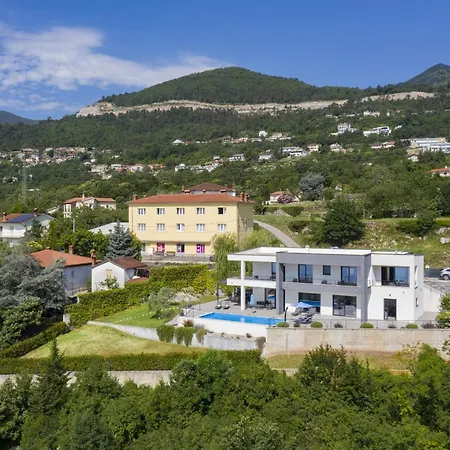Villa Ziganto With A View Of The Kvarner Bay Opatija