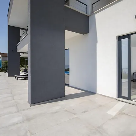 Ziganto With A View Of The Kvarner Bay Villa Opatija