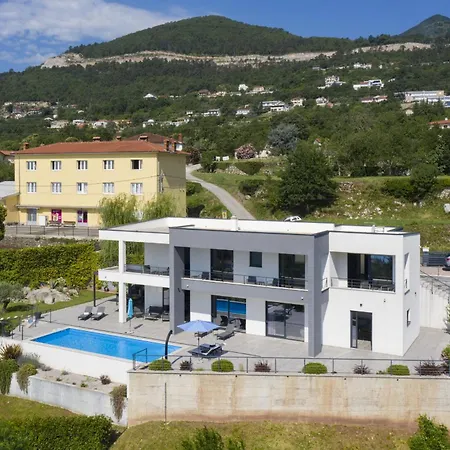 Ziganto With A View Of The Kvarner Bay Villa Opatija