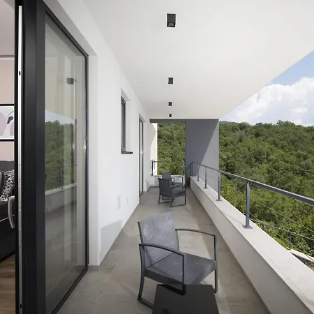 Ziganto With A View Of The Kvarner Bay Villa Opatija