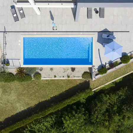 Villa Ziganto With A View Of The Kvarner Bay