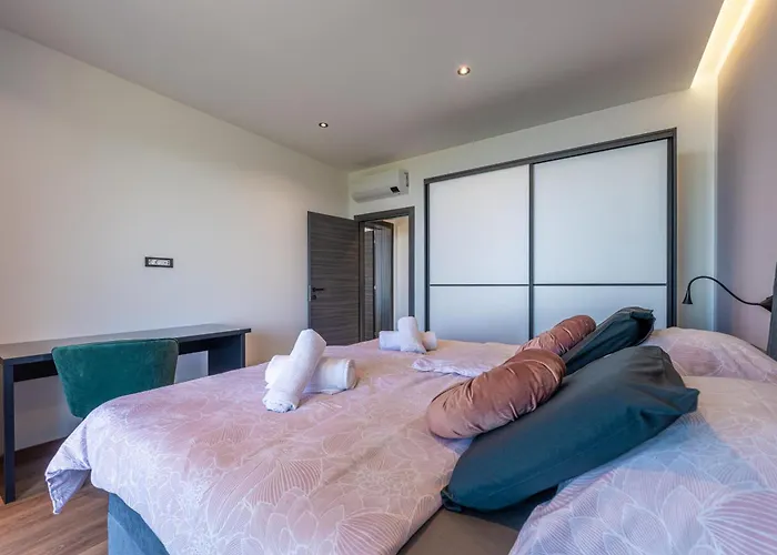 Vila Ziganto With A View Of The Kvarner Bay *