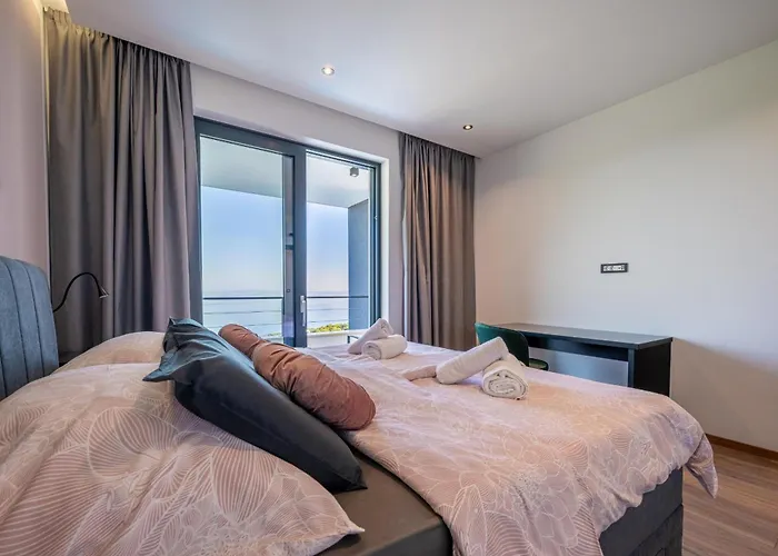 Villa Ziganto With A View Of The Kvarner Bay Opatija